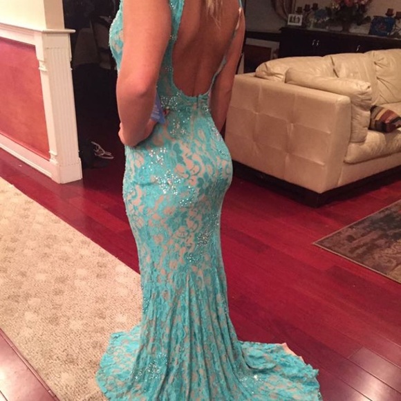 Jovani Dresses & Skirts - turquoise prom dress
